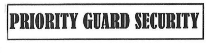 PRIORITY GUARD SECURITY