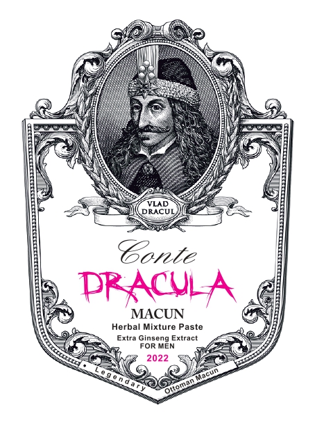 VLAD DRACUL Conte DRACULA MACUN Herbal Mixture Paste Extra Ginseng Extract FOR MEN 2022