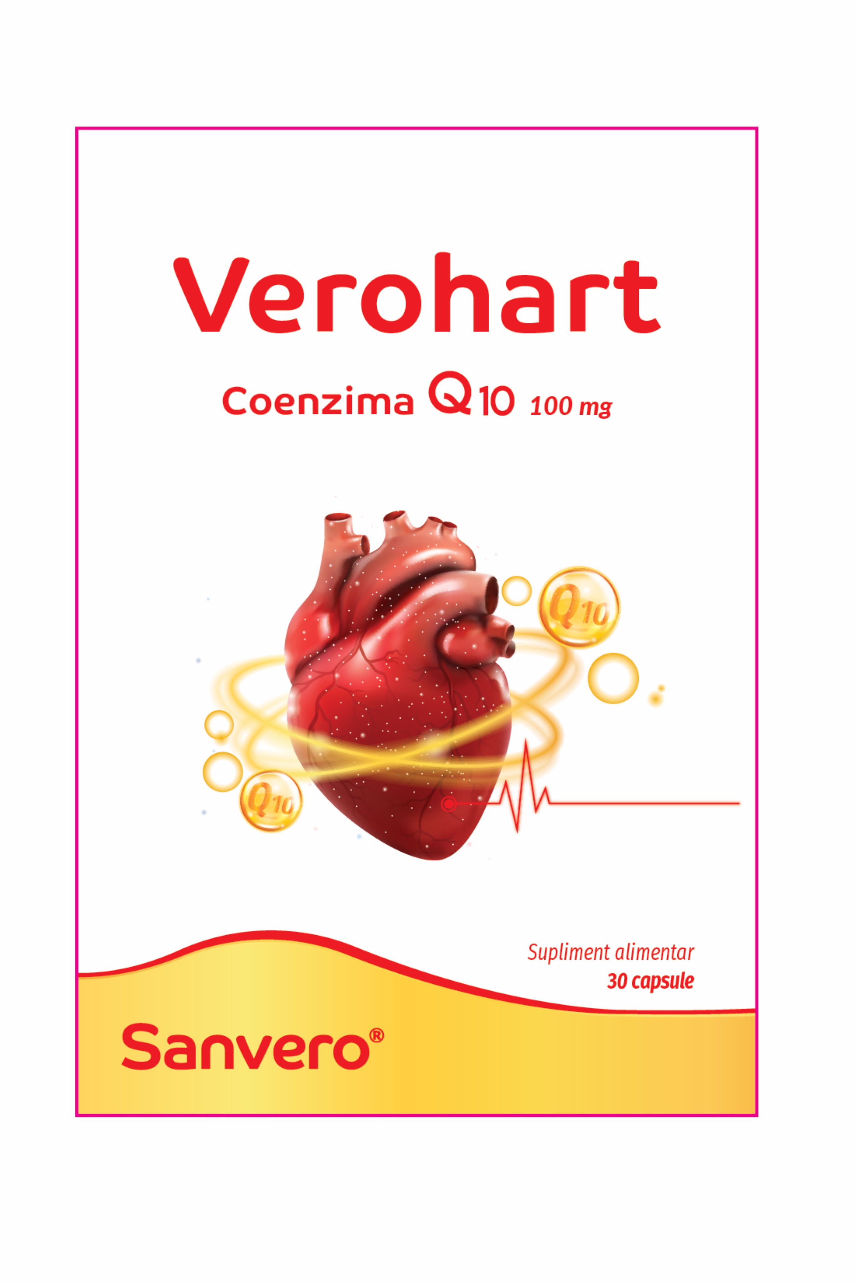 Verohart Coenzima Q10 100 mg Sanvero
