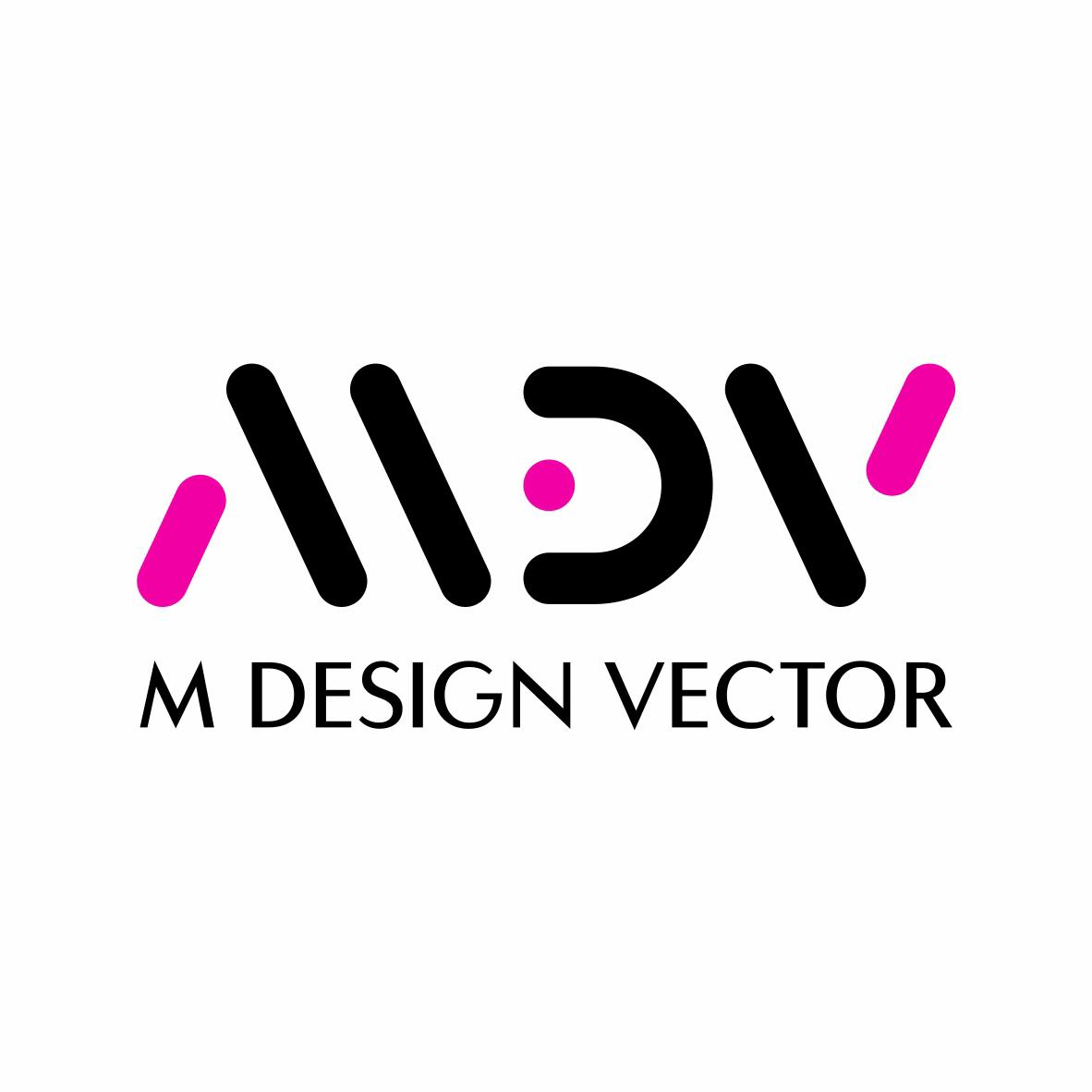 M DESIGN VECTOR