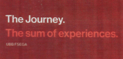 The Journey. The sum of experiences. UBB FSEGA