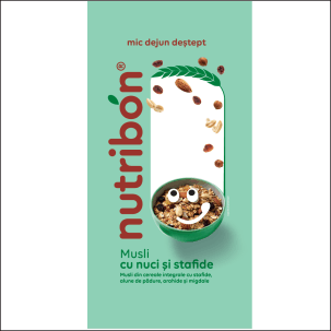 nutribon mic dejun destept Musli cu nuci si stafide