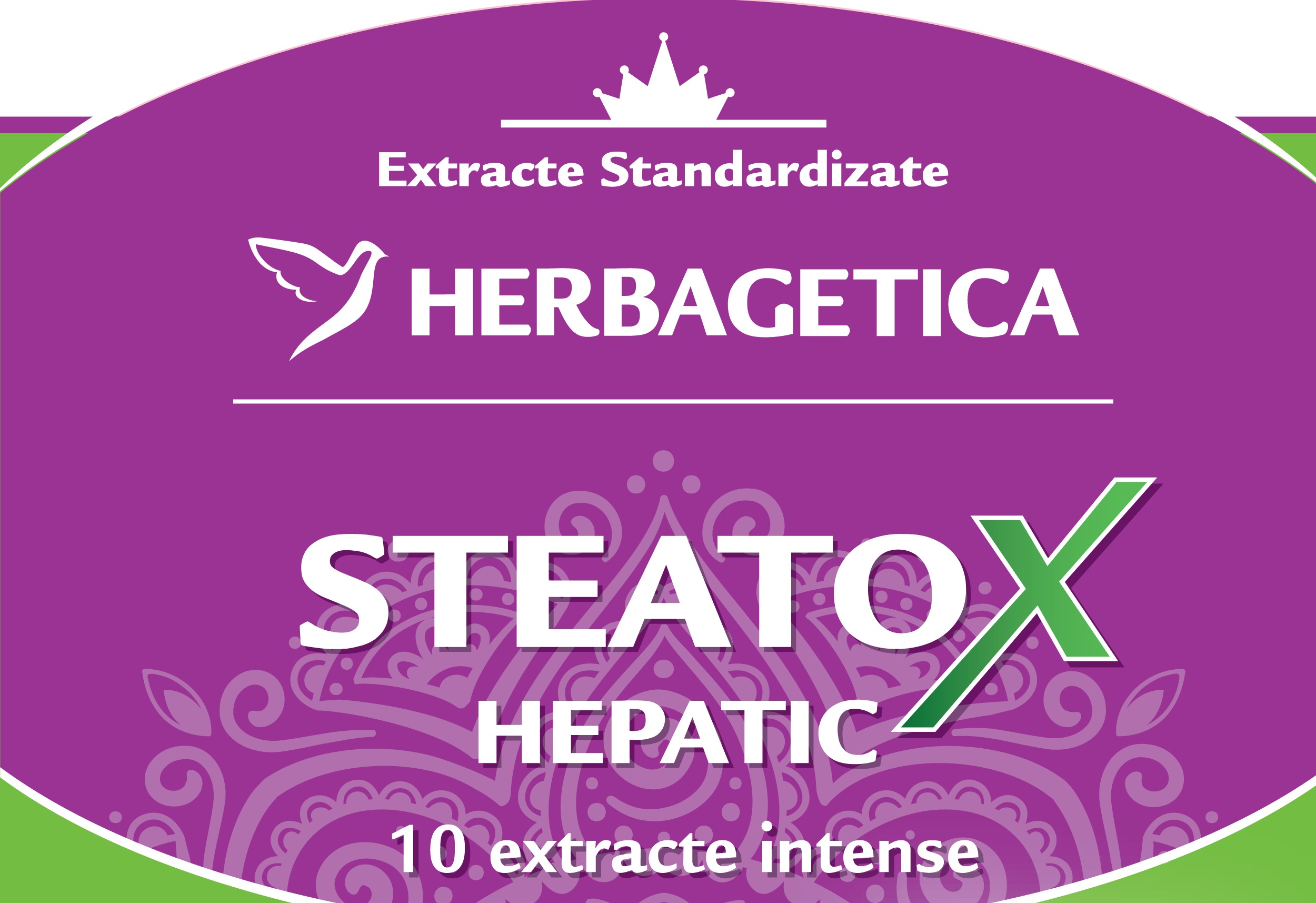 EXTRACTE STANDARDIZATE HERBAGETICA STEATOX HEPATIC 10 extracte intense