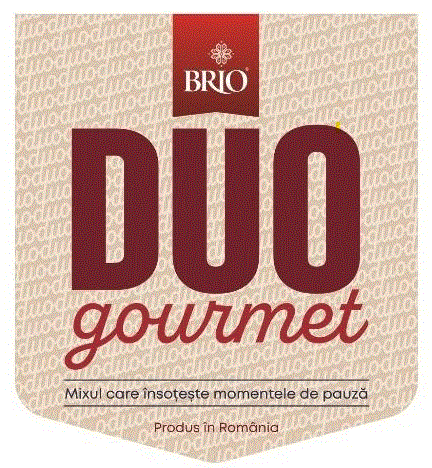 BRIO DUO gourmet Mixul care însoțește momentele de pauză Produs în România