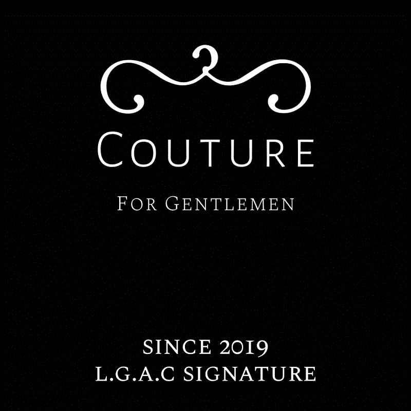 COUTURE FOR GENTLEMEN SINCE 2019 L.G.A.C. SIGNATURE