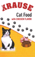 KRAUSE Cat Food with CHICKEN FLAVOR