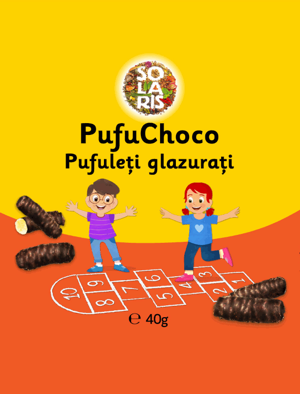 SOLARIS PufuChoco Pufuleți glazurați