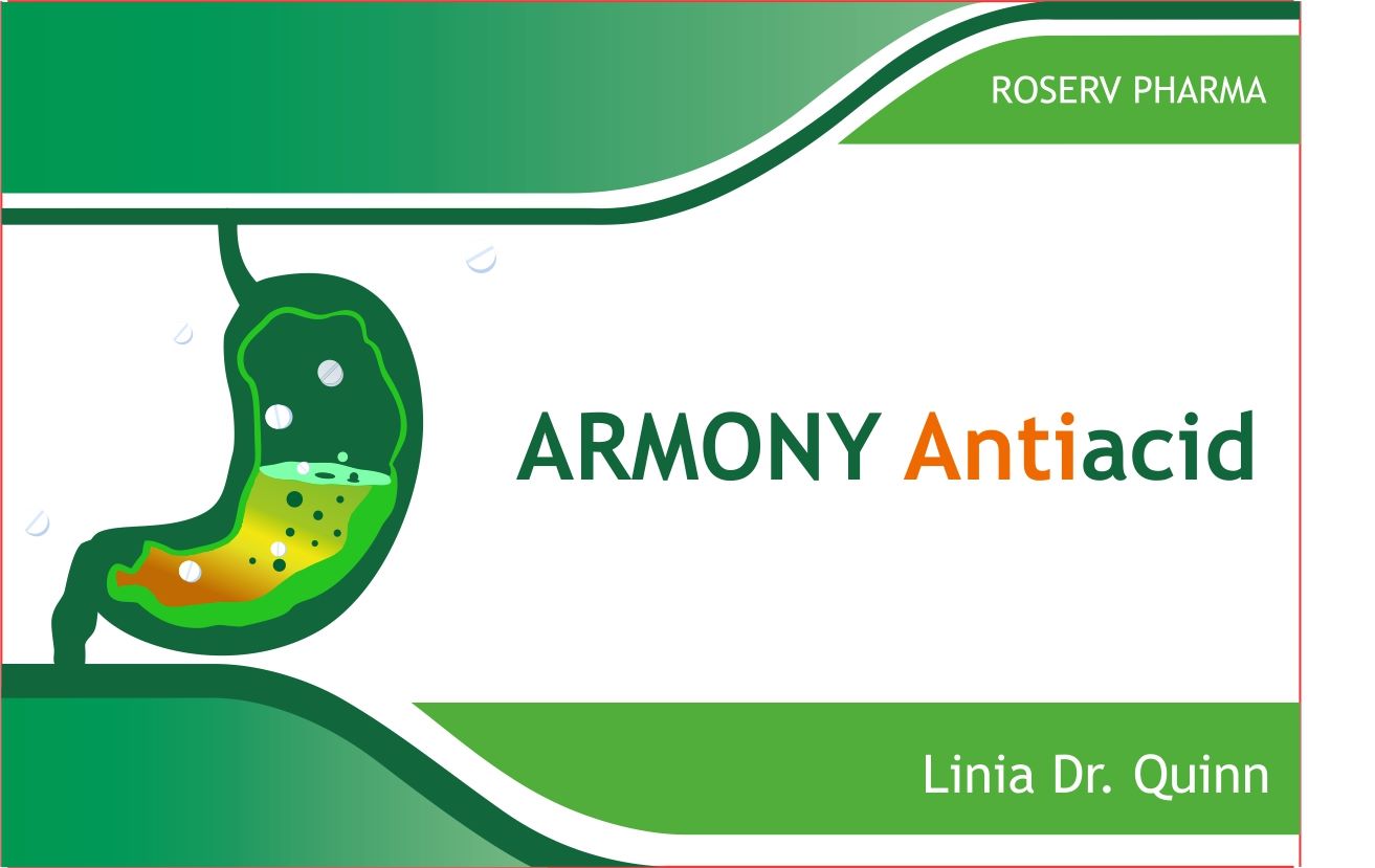 ROSERV PHARMA ARMONY Antiacid Linia Dr. Quinn