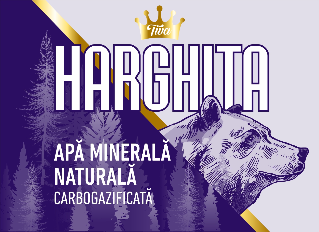 Tiva HARGHITA APĂ MINERALĂ NATURALĂ CARBOGAZIFICATĂ
