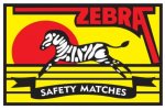 ZEBRA SAFETY MATCHES