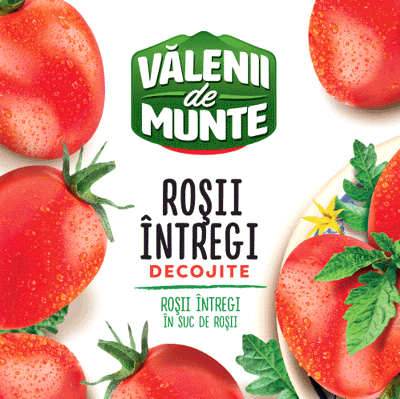 VĂLENII de MUNTE ROȘII ÎNTREGI DECOJITE ROȘII ÎNTREGI ÎN SUC DE ROȘII