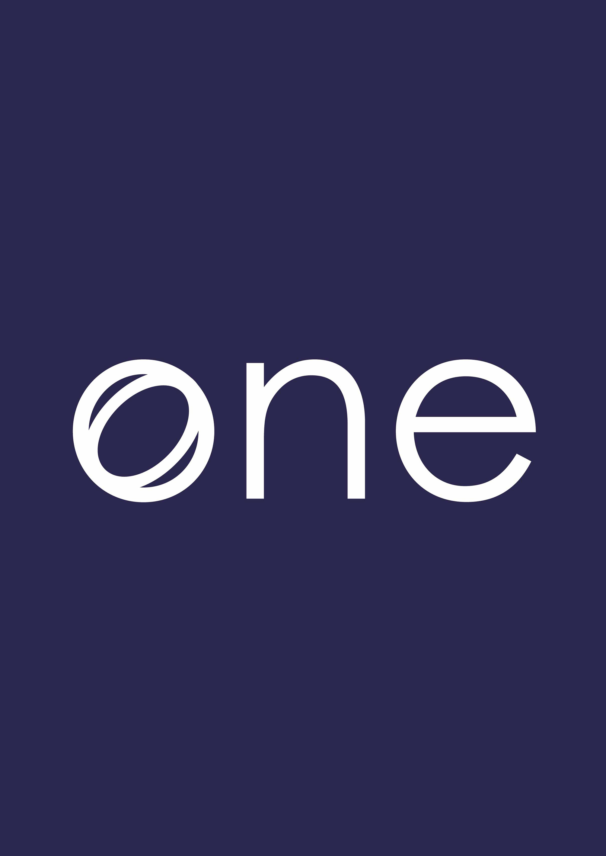 one