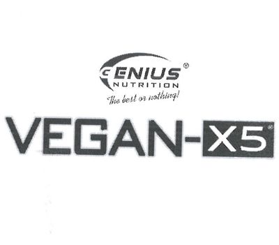 GENIUS NUTRITION The best or noththing! VEGAN-X5