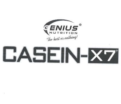 GENIUS NUTRITION The best or nothing! CASEIN-X7