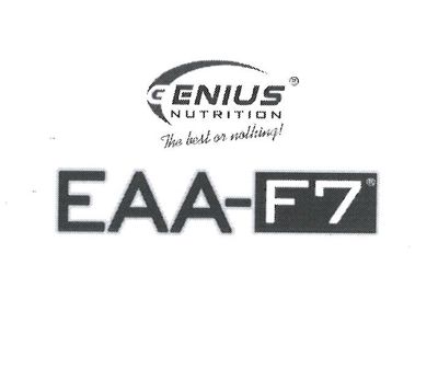 GENIUS NUTRITION The best or nothing! EAA-F7