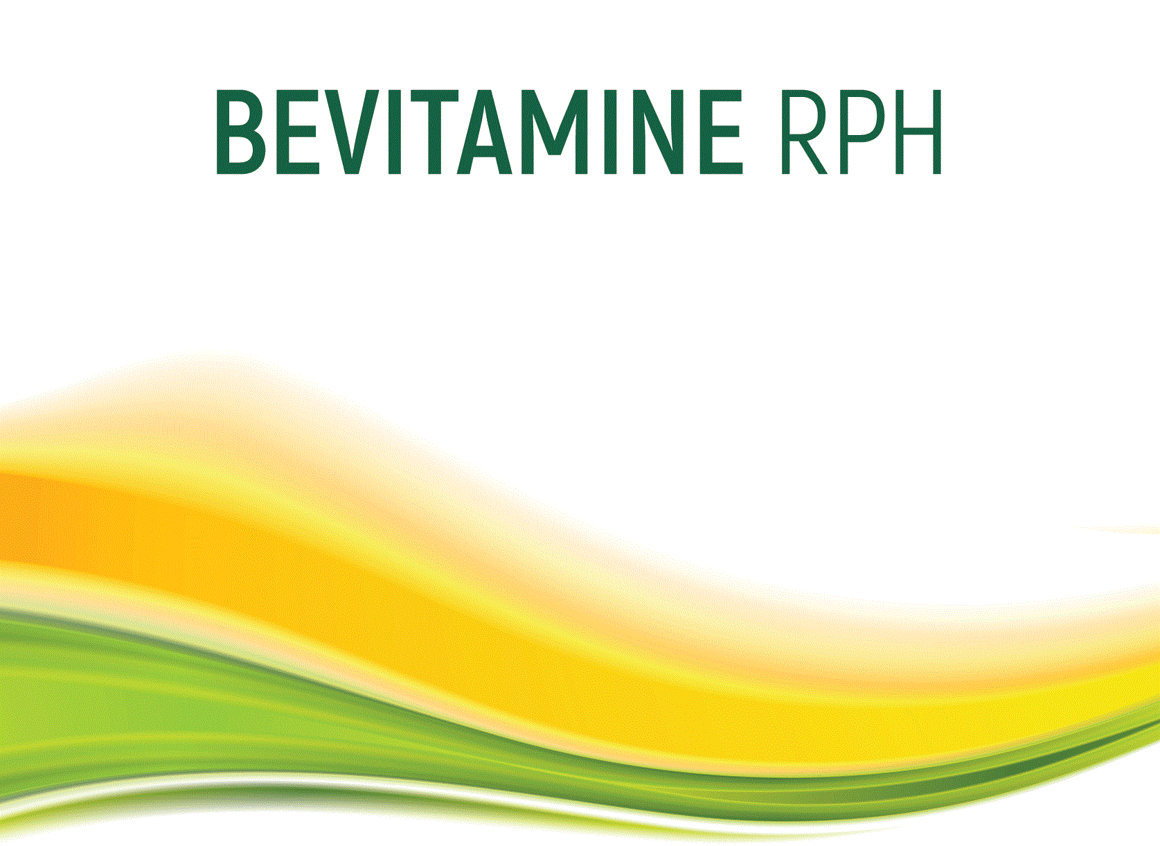 BEVITAMINE RPH