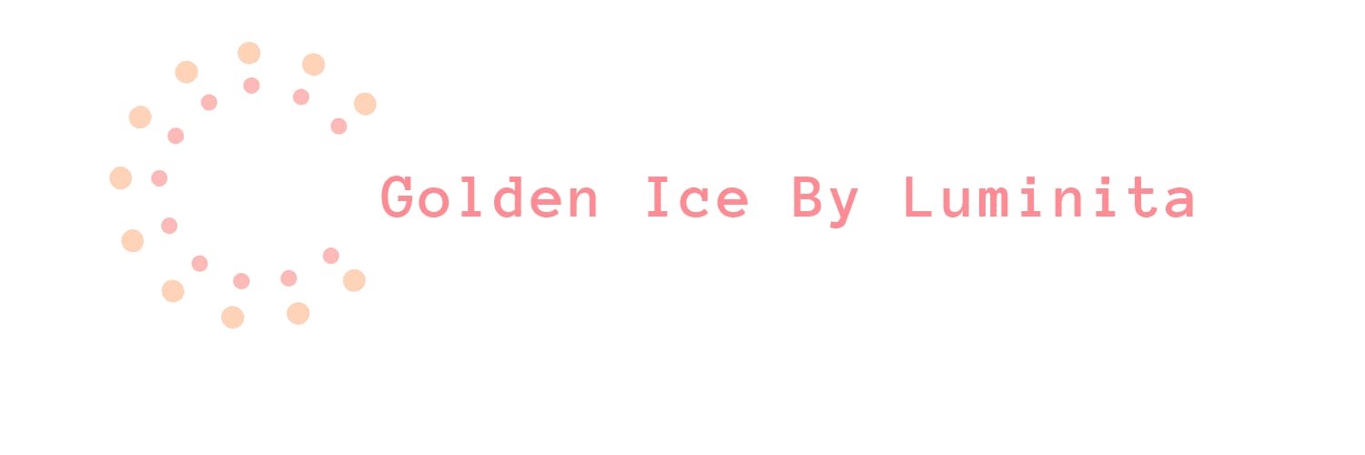 Golden Ice By Luminita