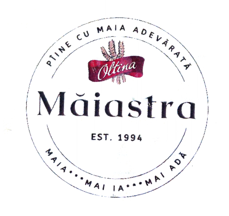 PÎINE CU MAIA ADEVĂRATĂ Oltina Măiastra EST. 1994 MAIA MAI IA MAI ADĂ