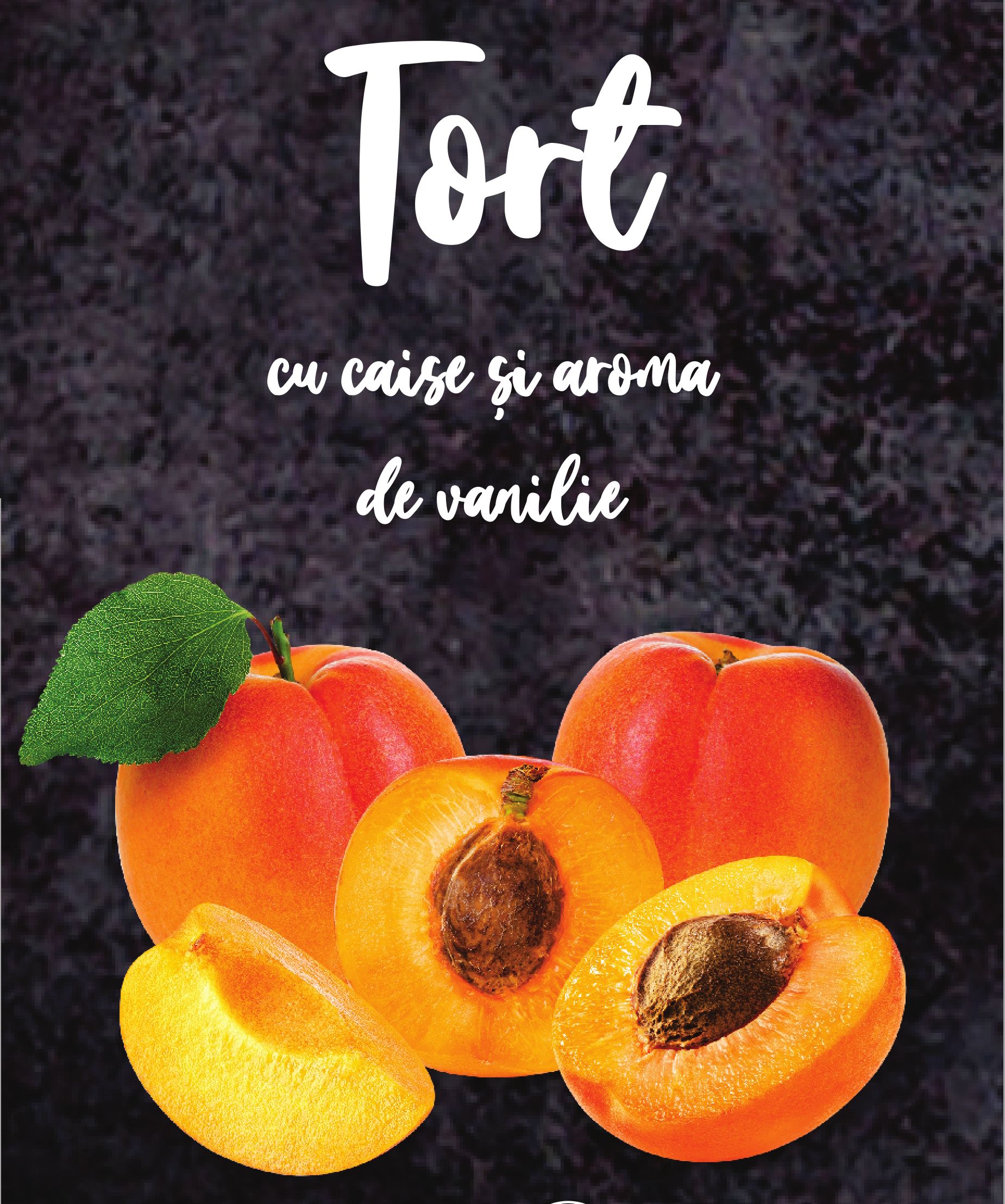 TORT CU CAISE ȘI AROMĂ DE VANILIE