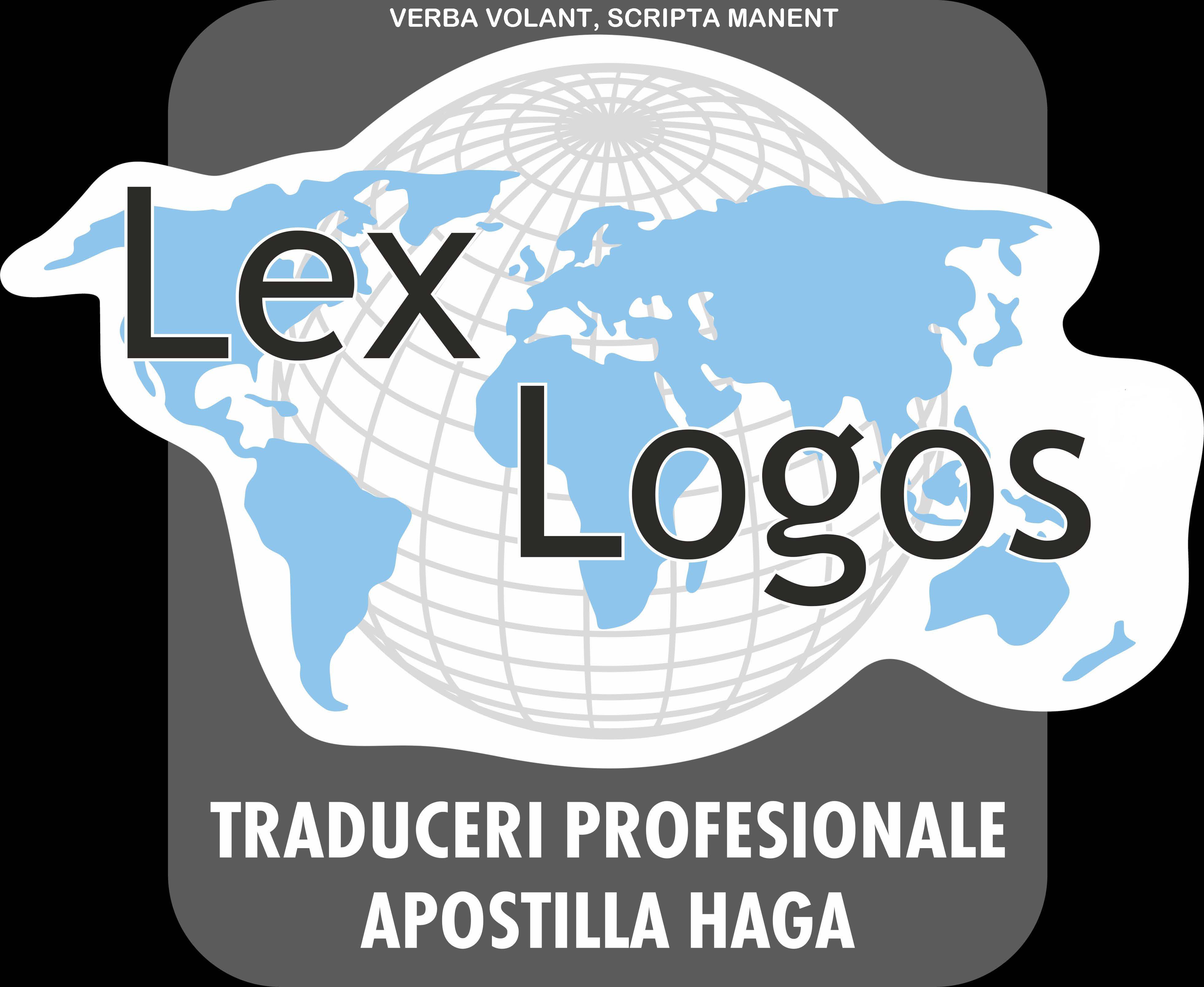 Lex Logos VERBA VOLANT, SCRIPTA MANENT TRADUCERI PROFESIONALE