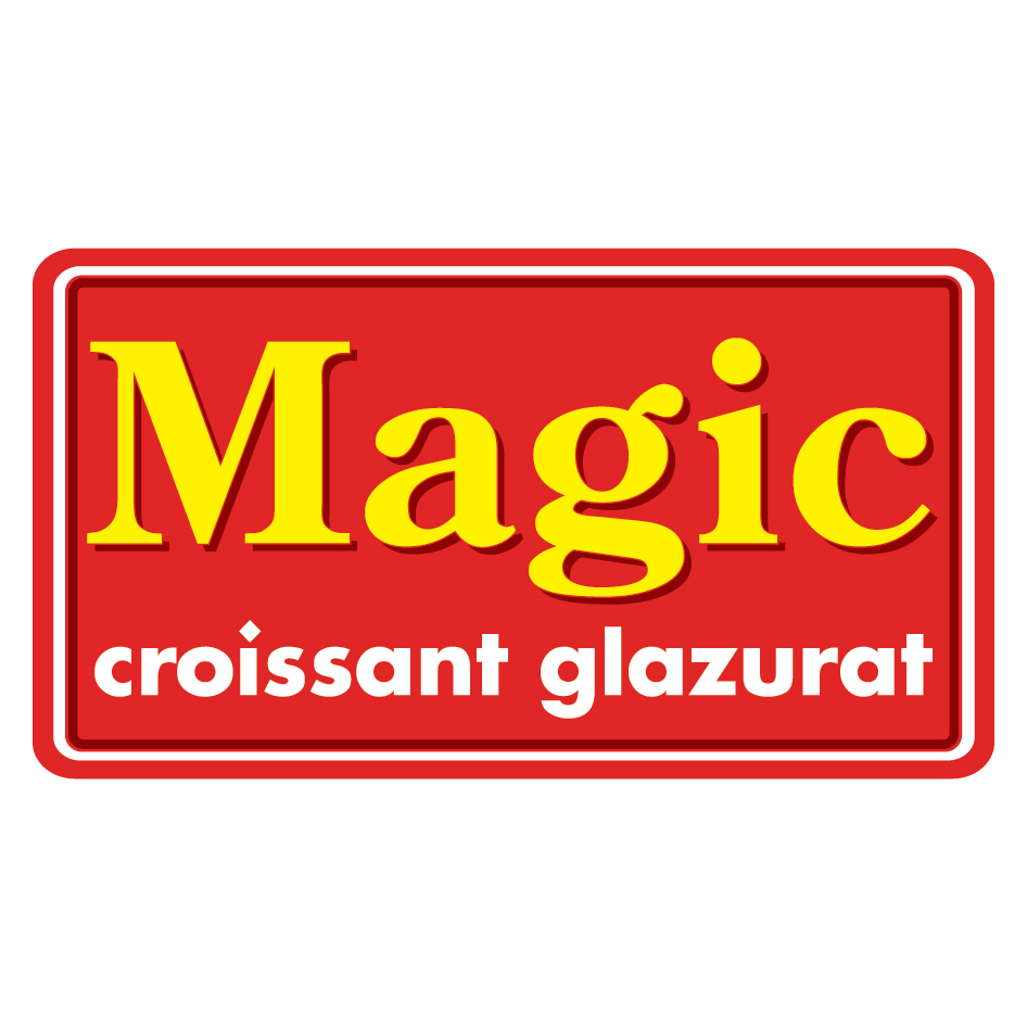 Magic croissant glazurat