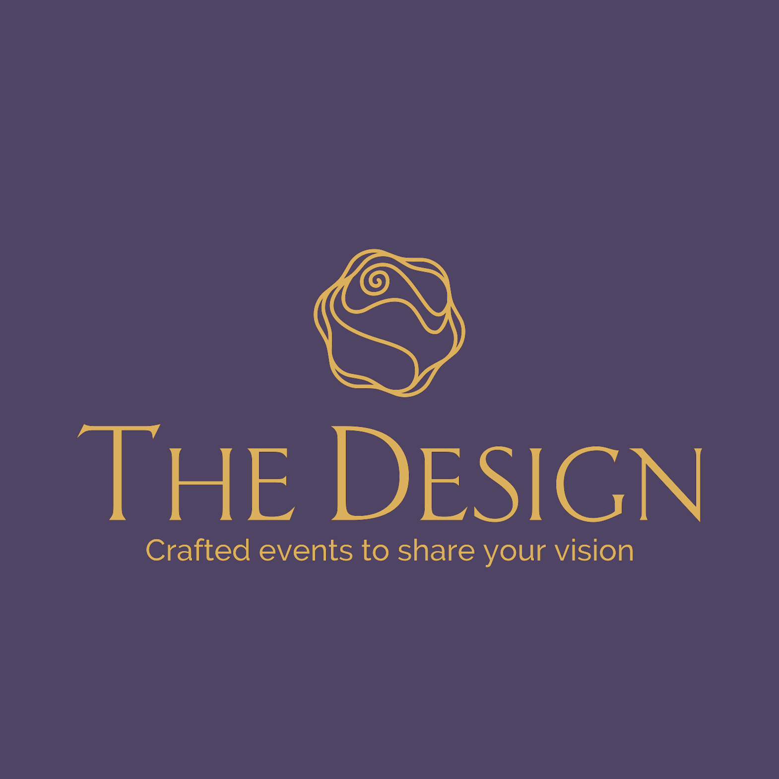 THE DESIGN. Crafted events to share your vision