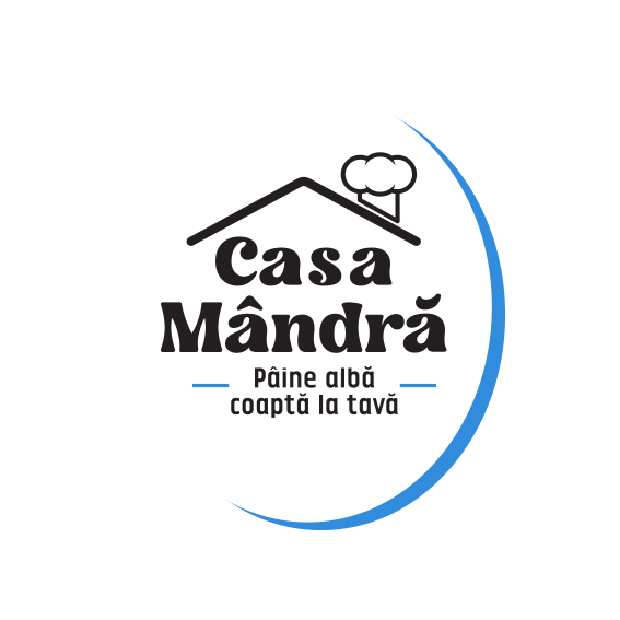 Casa Mândră Pâine albă coaptă la tavă