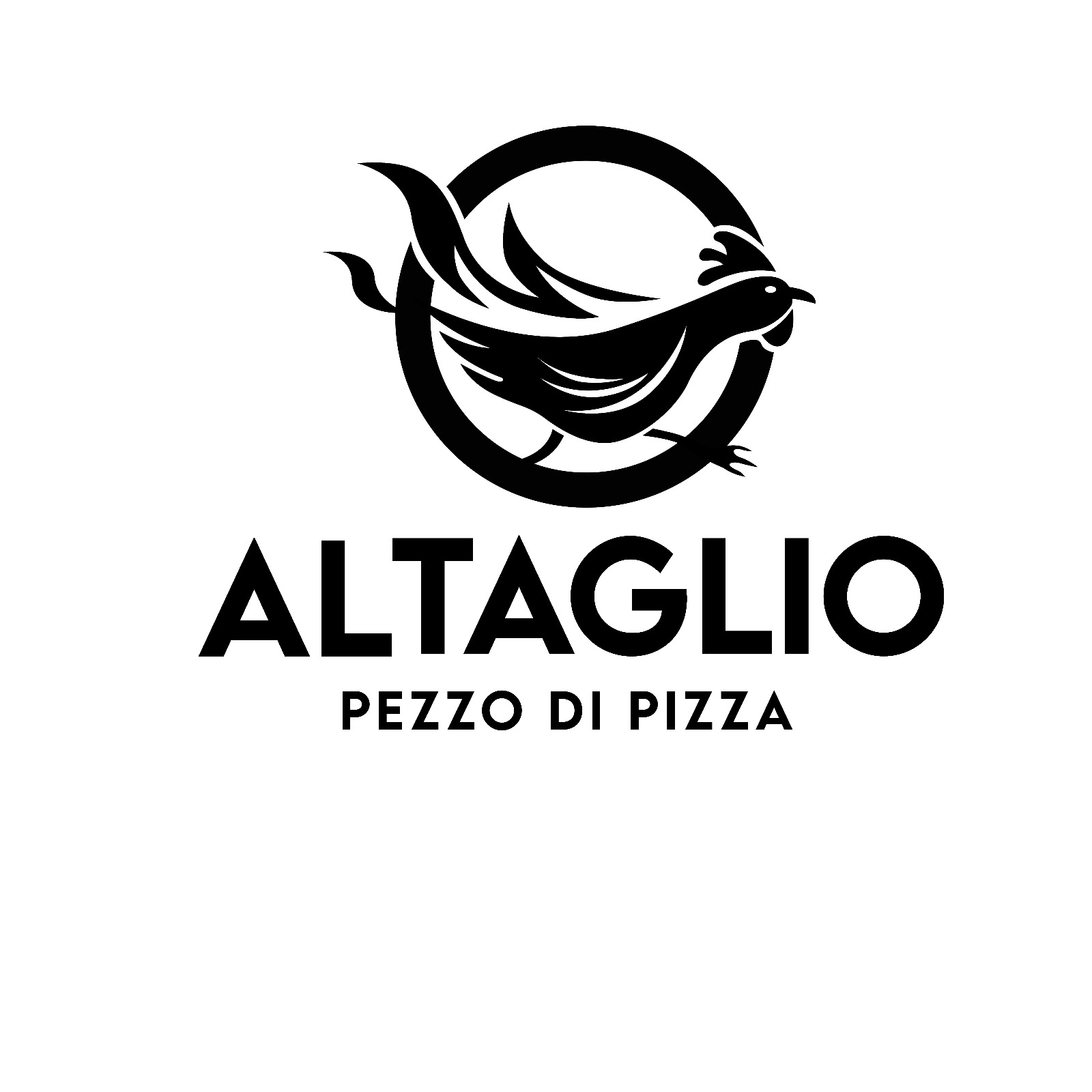 ALTAGLIO PEZZO DI PIZZA