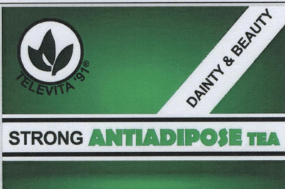 STRONG ANTIADIPOSE TEA DAINTY & BEAUTY TELEVITA `91