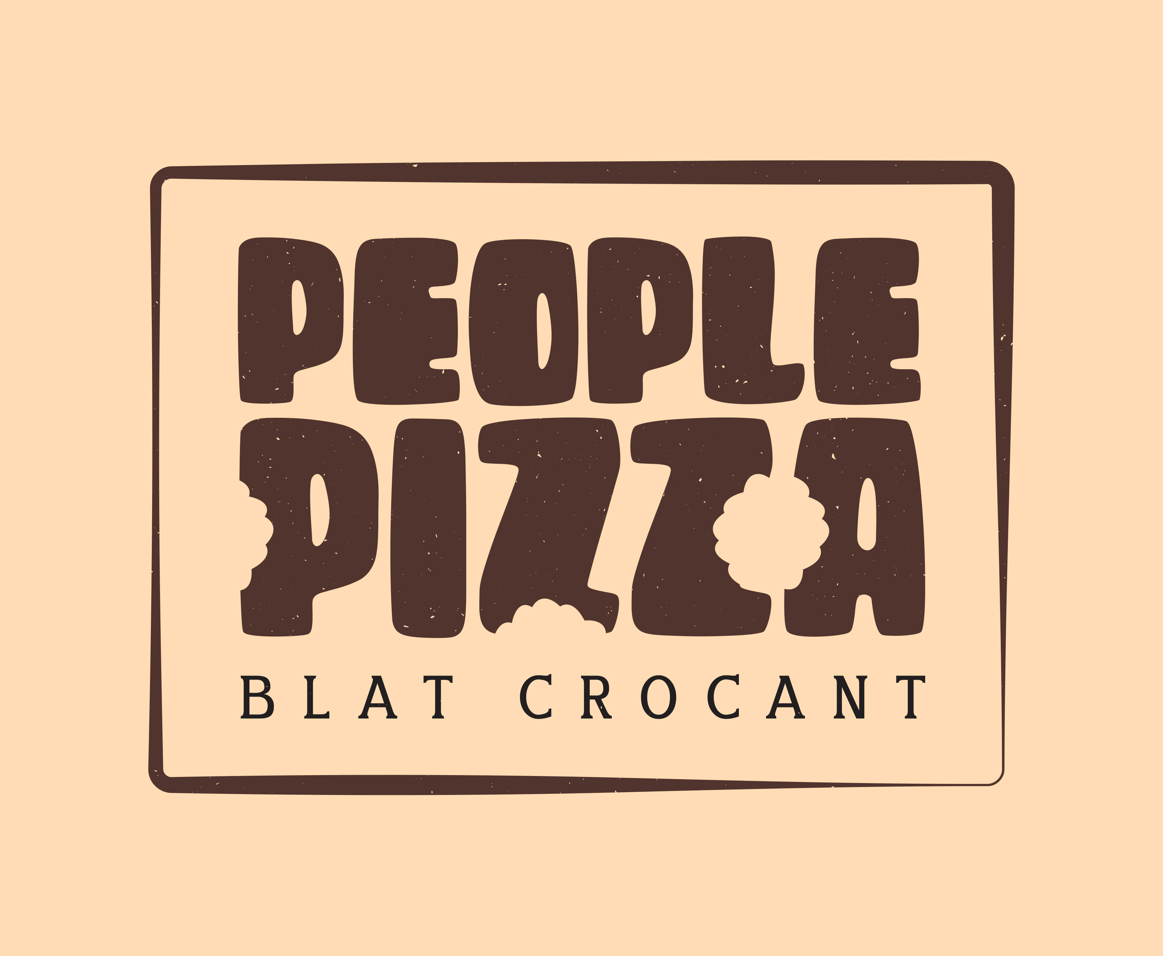 PEOPLE PIZZA BLAT CROCANT
