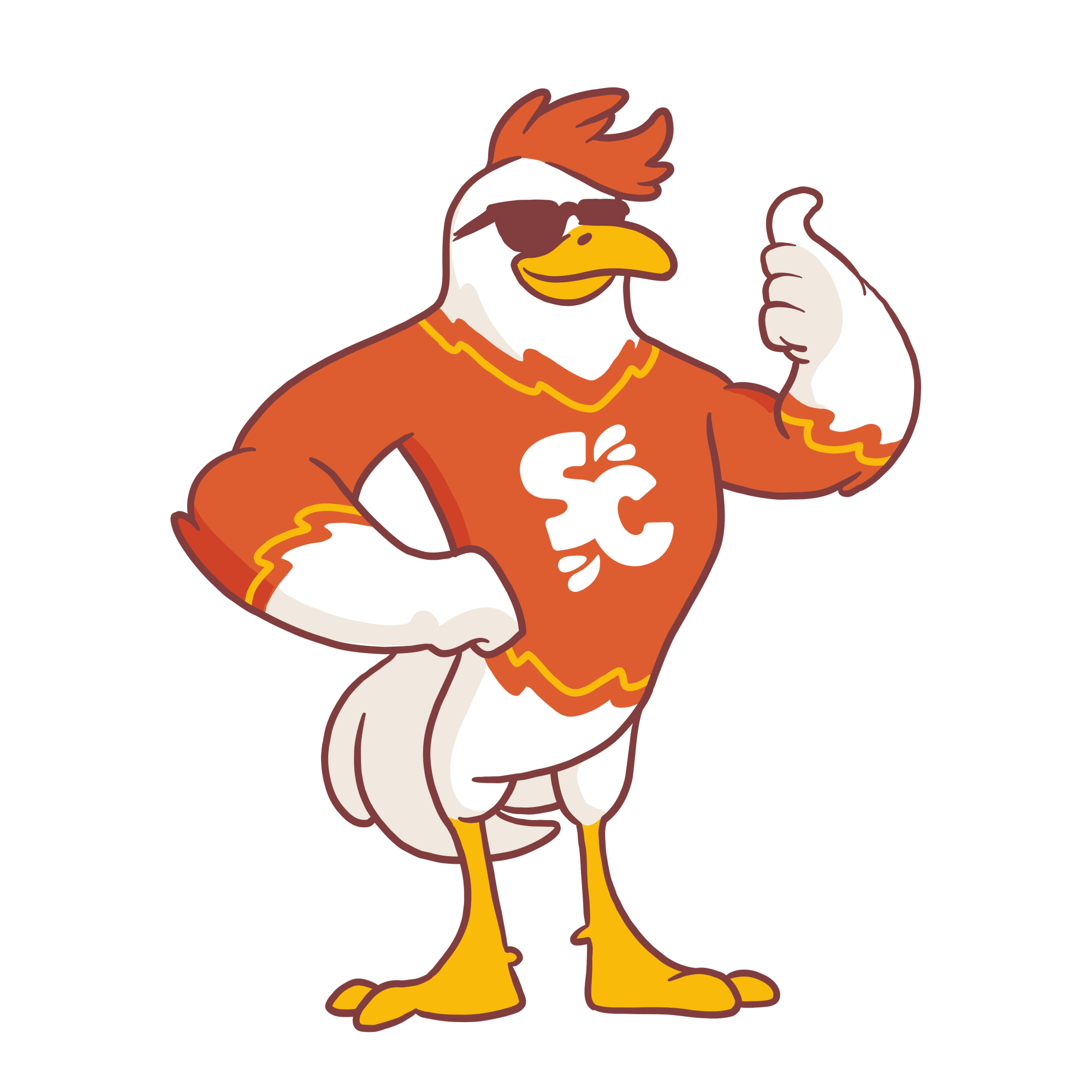 Mascota SPLENDID CHICKEN