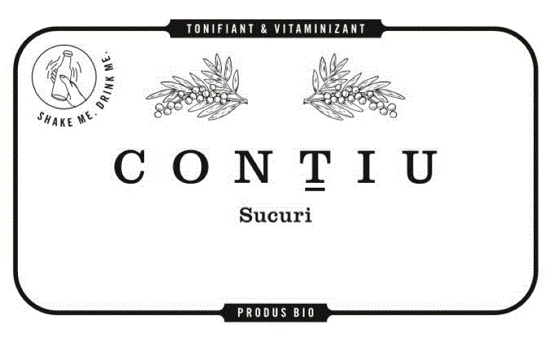 CONȚIU Sucuri PRODUS BIO TONIFIANT & VITAMINIZANT SHAKE ME.DRINK ME.
