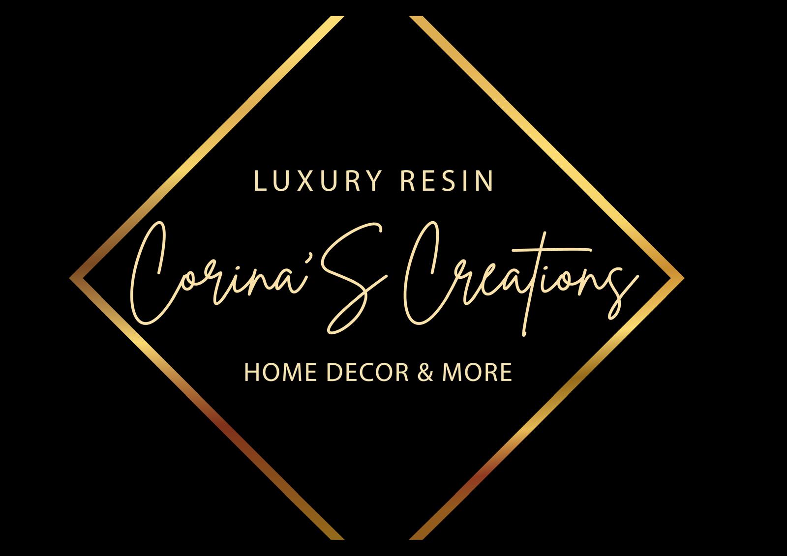 LUXURY RESIN Corina's Creations HOME DECOR & MORE