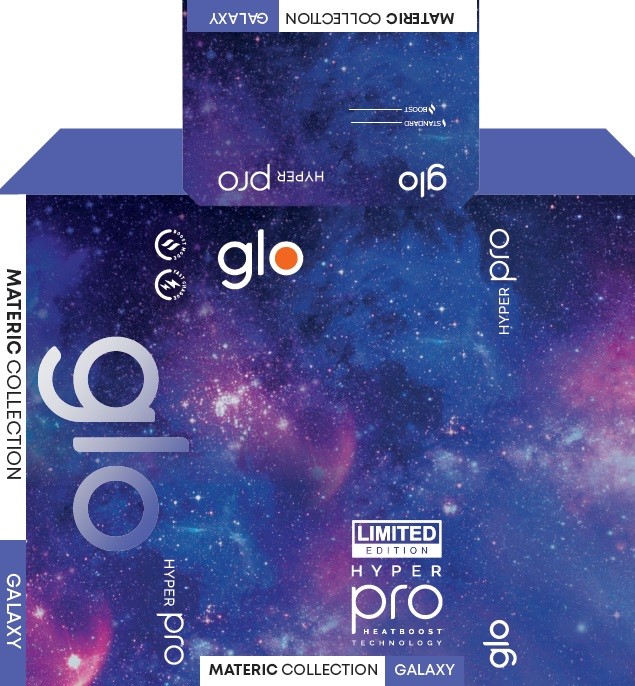 GLO HYPER PRO HEATBOOST TECHNOLOGY MATERIC COLLECTION GALAXY