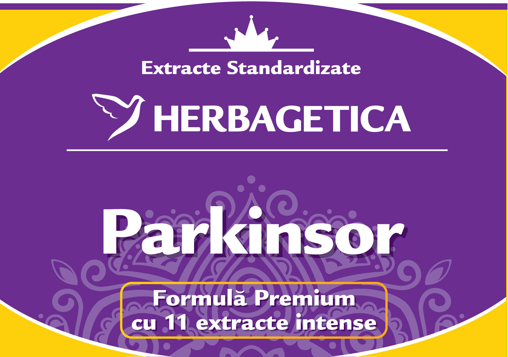 Extracte Standardizate HERBAGETICA Parkinsor Formulă Premium cu 11 extracte intense