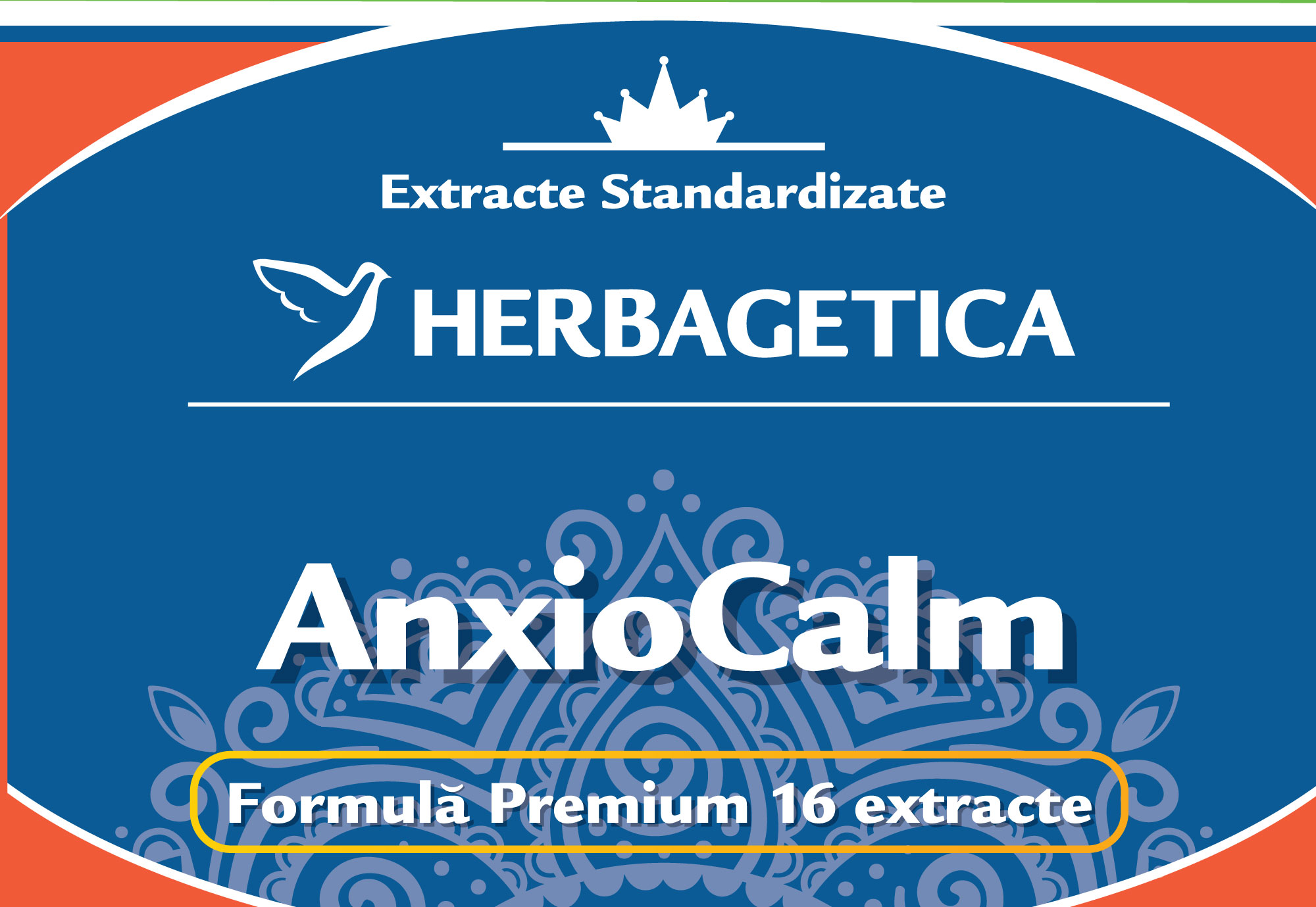 Extracte Standardizate Herbagetica AnxioCalm Formula Premium 16 extracte