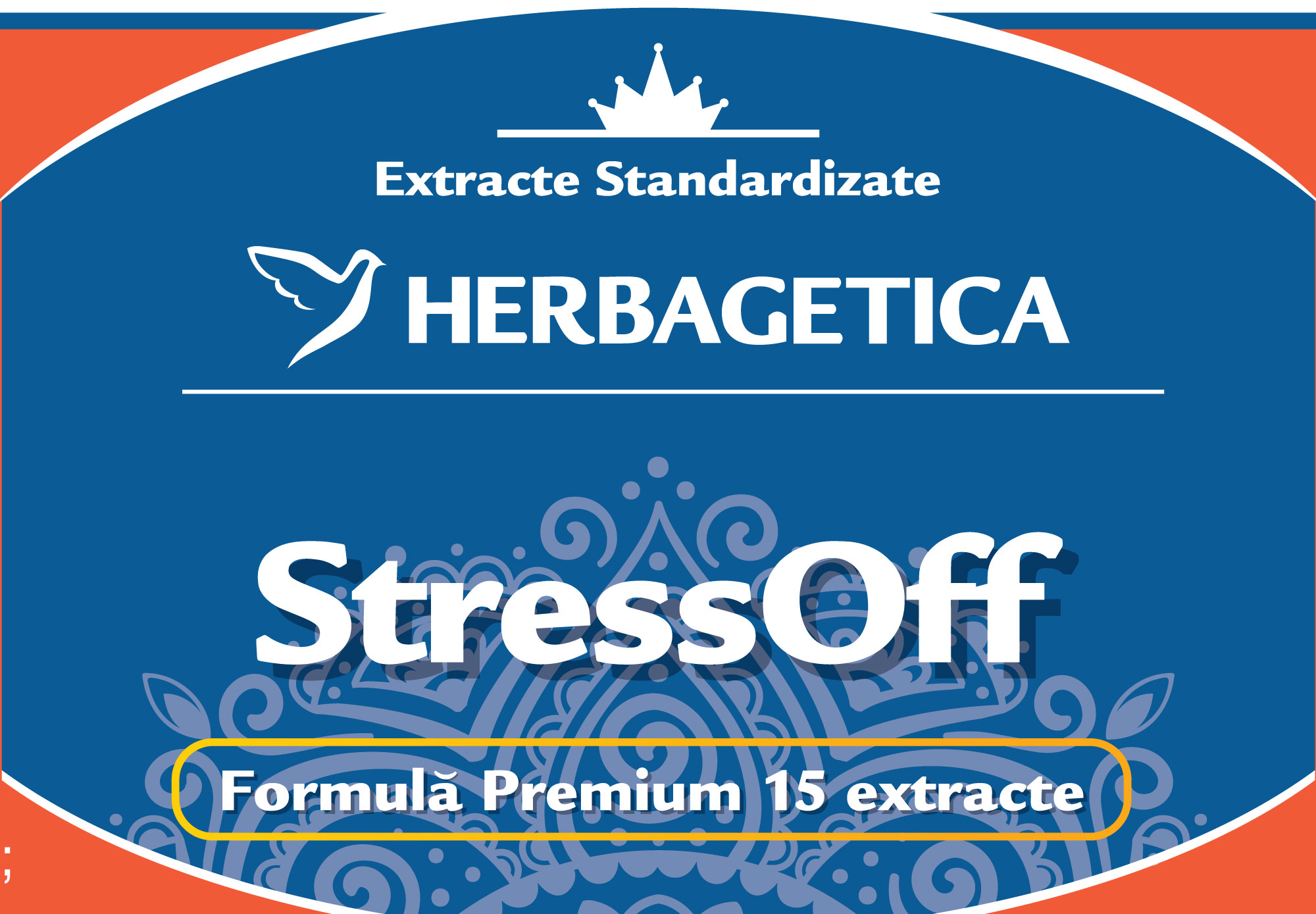 Extracte Standardizate Herbagetica StressOff Formula Premium 15 extracte
