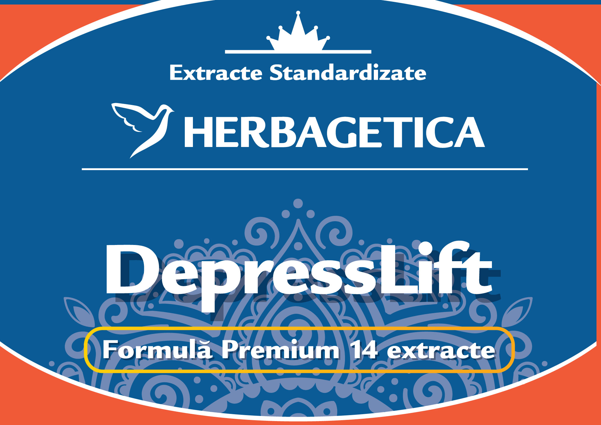 Extracte Standardizate Herbagetica DepressLift Formula Premium 14 extracte
