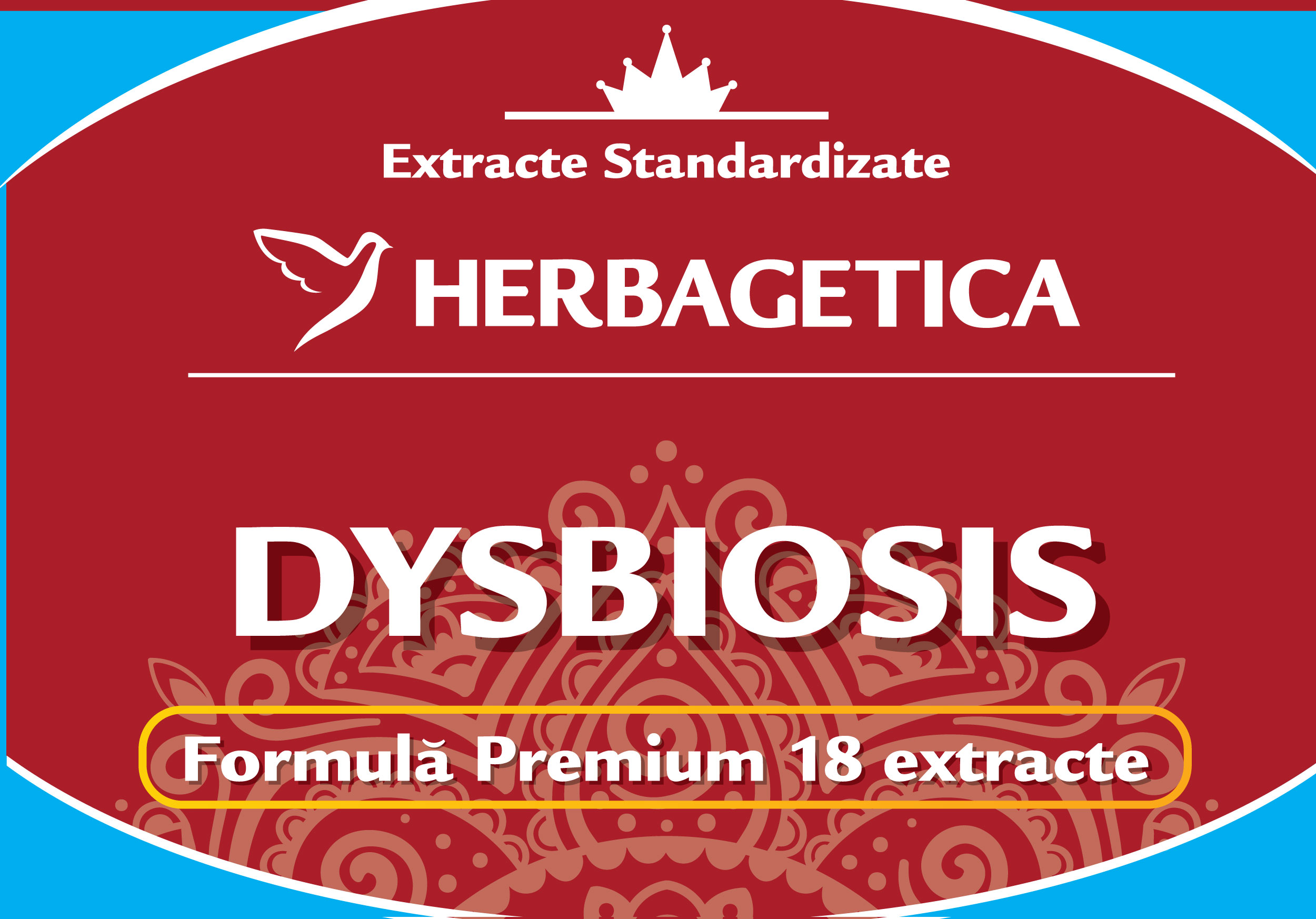 Extracte Standardizate Herbagetica Dysbiosis Formula Premium 18 extracte