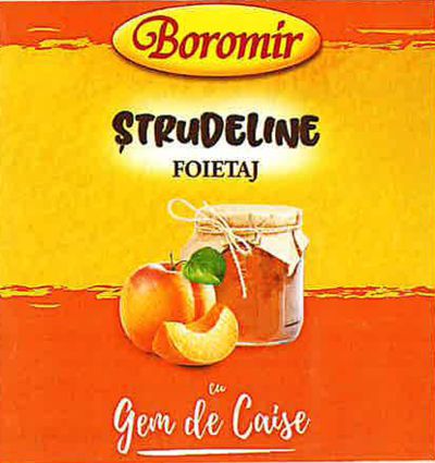 Boromir ŞTRUDELINE FOIETAJ cu Gem de Caise