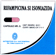 RIFAMPICINA SI ISONIAZIDA