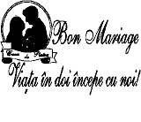 CASĂ DE PIATRĂ BON MARIAGE VIAŢA ÎN DOI ÎNCEPE CU NOI!