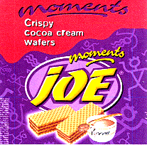 MOMENTS JOE CRISPY COCOA CREAM WAFERS