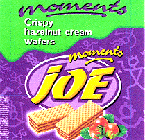 MOMENTS JOE CRISPY HAZELNUT CREAM WAFERS