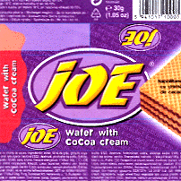 JOE WAFER WITH COCOA CREAM