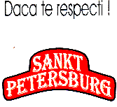 SANKT PETERSBURG DACA TE RESPECTI!