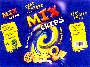 MIX CHIPS REAL POTATO FLAVOUR