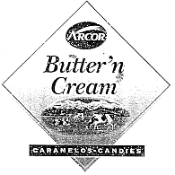 ARCOR BUTTER'N CREAM CARAMELOS CANDIES