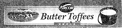 ARCOR BUTTER TOFFEES