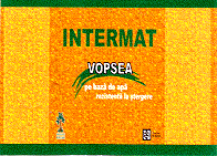 INTERMAT VOPSEA PE BAZA DE APA REZISTENTA LA STERGERE
